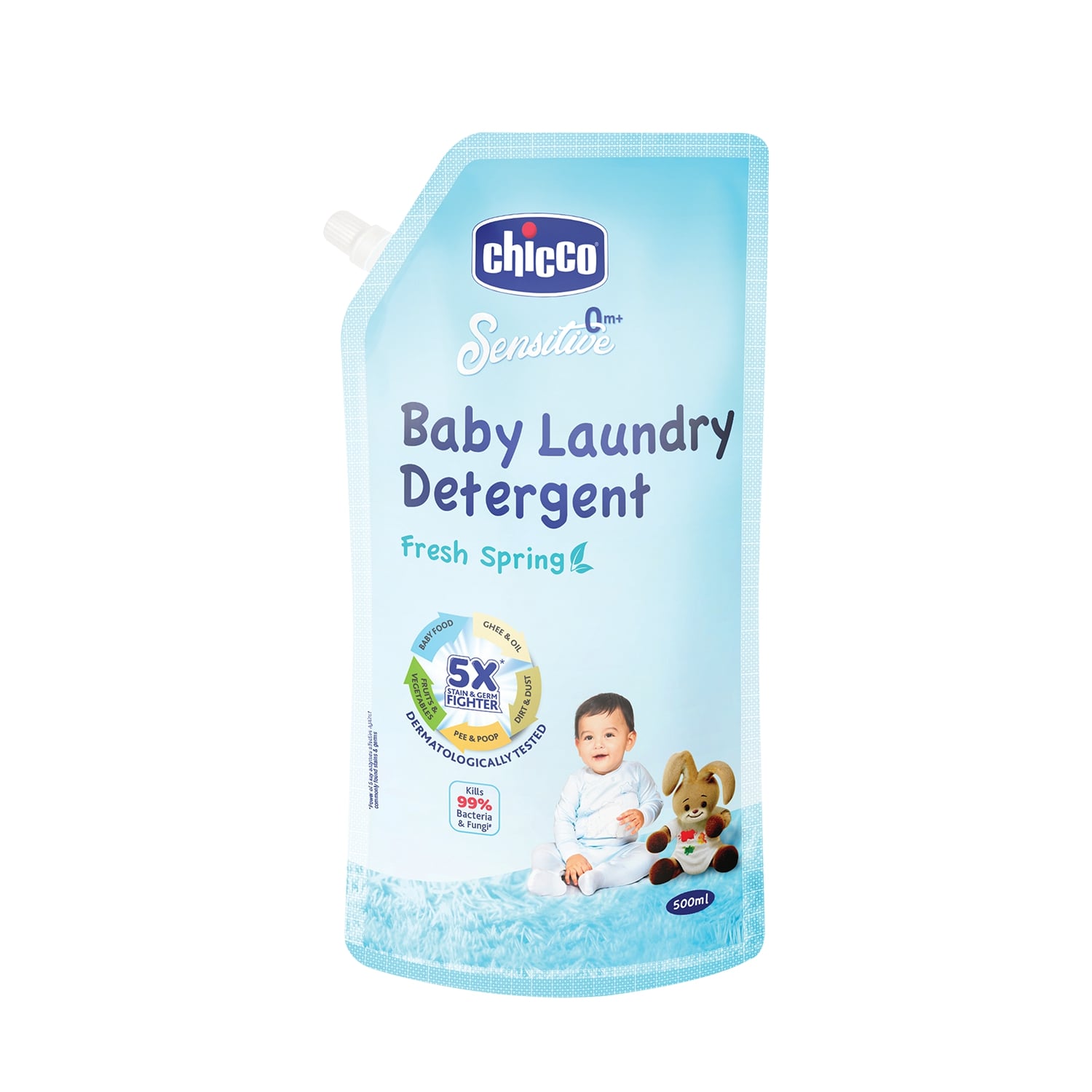 Baby Laundry Detergent (Delicate Flowers) (500ml)-Fresh Spring